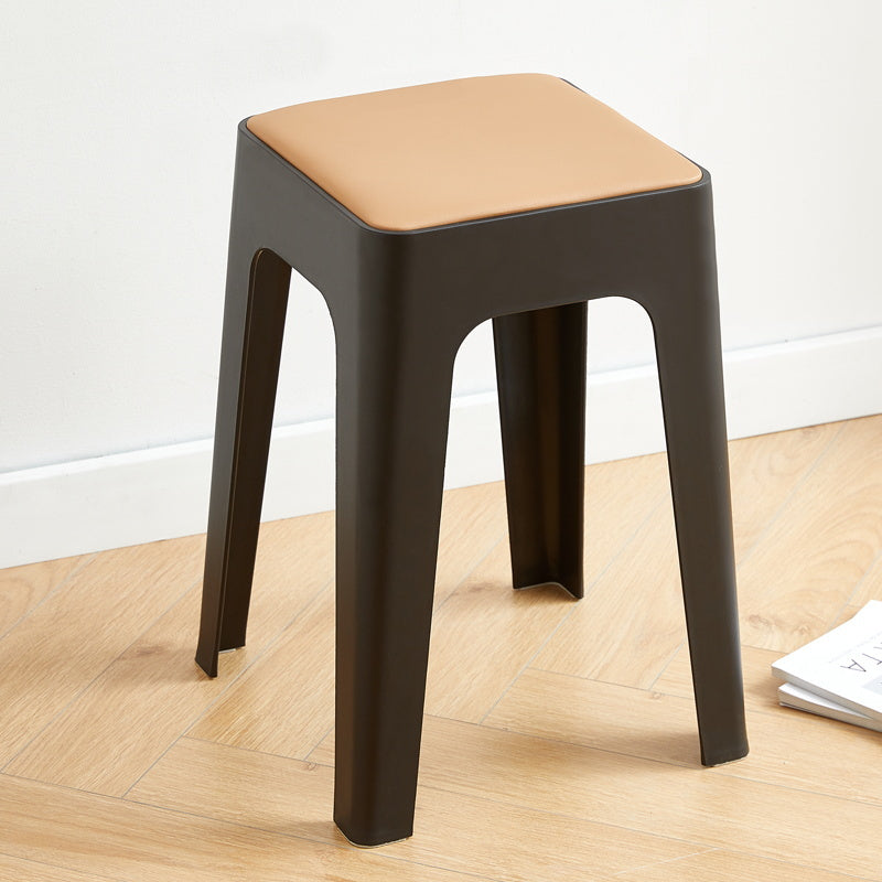 CHENGXIN HOME Araceli Thickened Modern Stacking Plastic Stool from CHENGXIN HOME