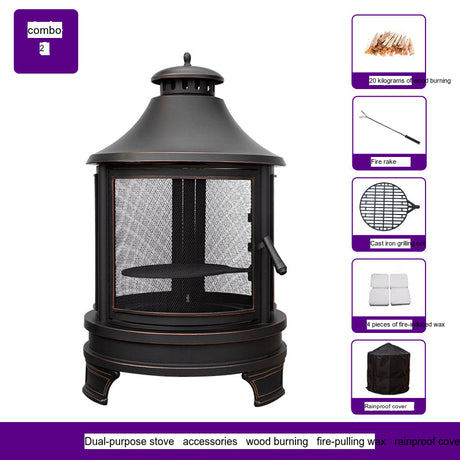 ZIYE Kintaro Efficient Charcoal Outdoor Stove from ZIYE