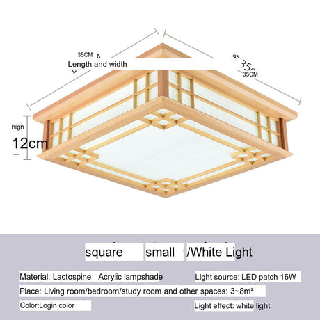 BOJI Harukaze Elegant LED Ceiling Lamp for Living Room from BOJI