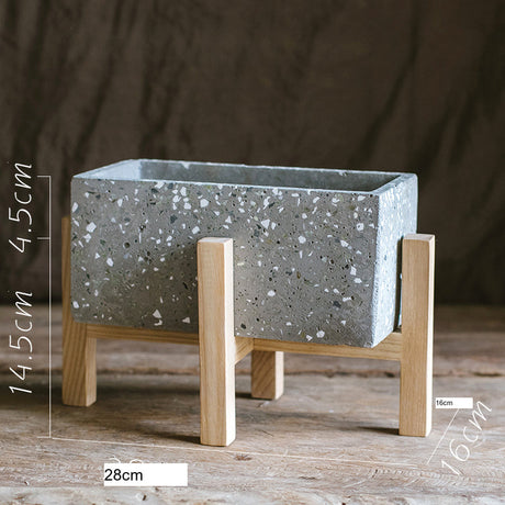 JUHAN Alhambra Creative Geometry Art Flowerpot from JUHAN