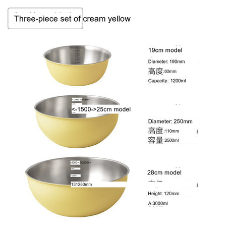 SUCO Akihiko Elegant Stainless Steel Salad Bowl from SUCO