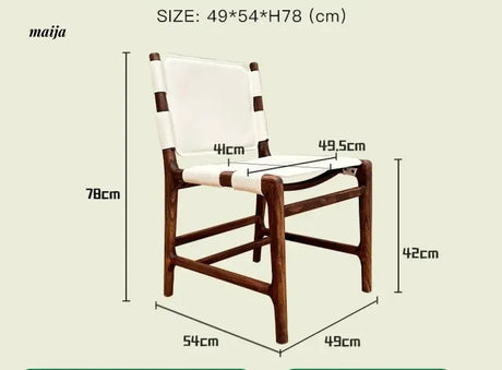 LAZYSPACE Lily Retro Saddle Chair from LAZYSPACE