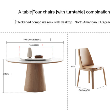 OROMA Lysandra Sleek Modern Dining Set from OROMA