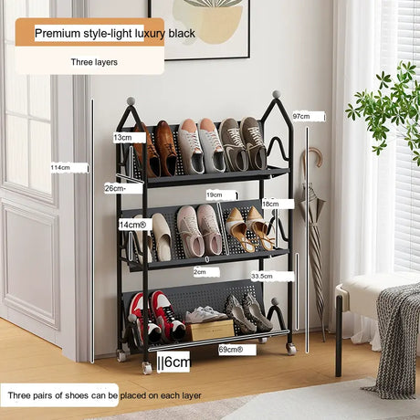 XIMIKA Kenzo Compact Multi-Layer Shoe Rack from XIMIKA