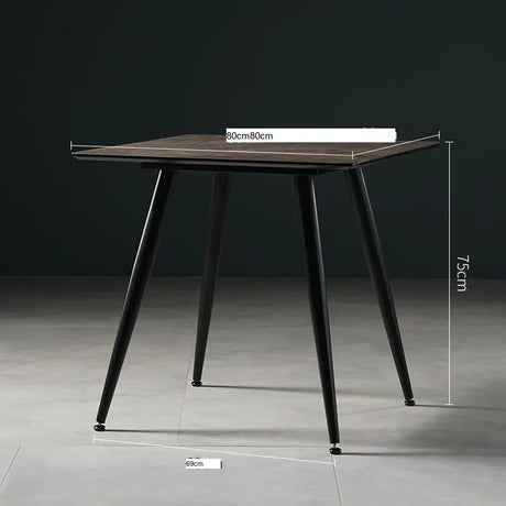 ABOUT WHITE Elowen Minimalist Cement Table Set from ABOUT WHITE