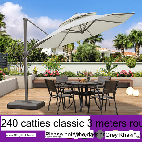 ZIYE Hiroshi Eco-Friendly Solar Street Umbrella from ZIYE