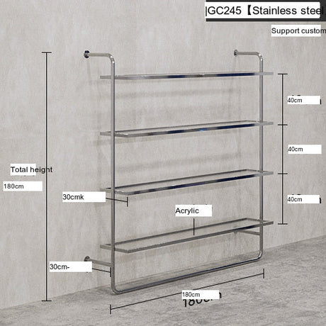 SM Vivian Stainless Steel Shoes and Clothing Stand from SM