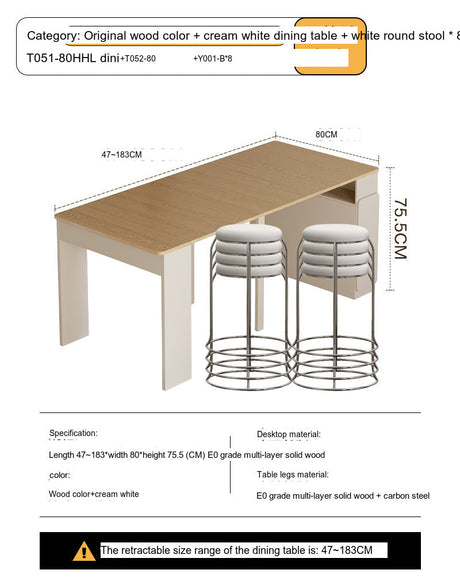 Holly Extendable Dining Table from MODENG