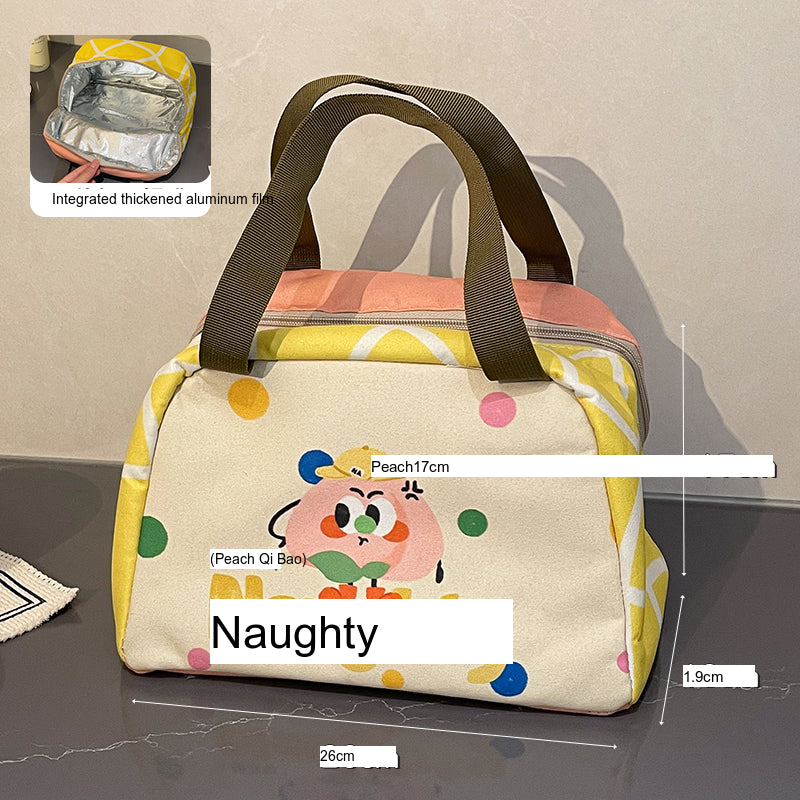 MI XIAOXIAO Aisling Insulated Waterproof Lunchbox Bag for Students from MI XIAOXIAO