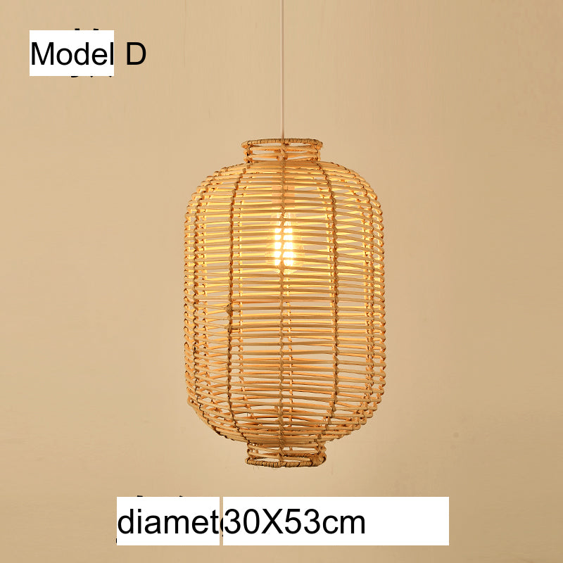 BOJI Kintaro Elegant Bamboo Chandeliers from BOJI