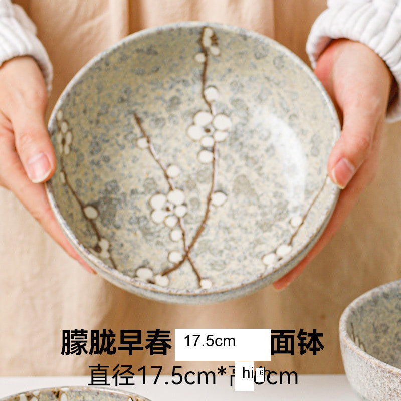OKADA YAKI Five-Color Noodle Bowl Set from OKADA YAKI