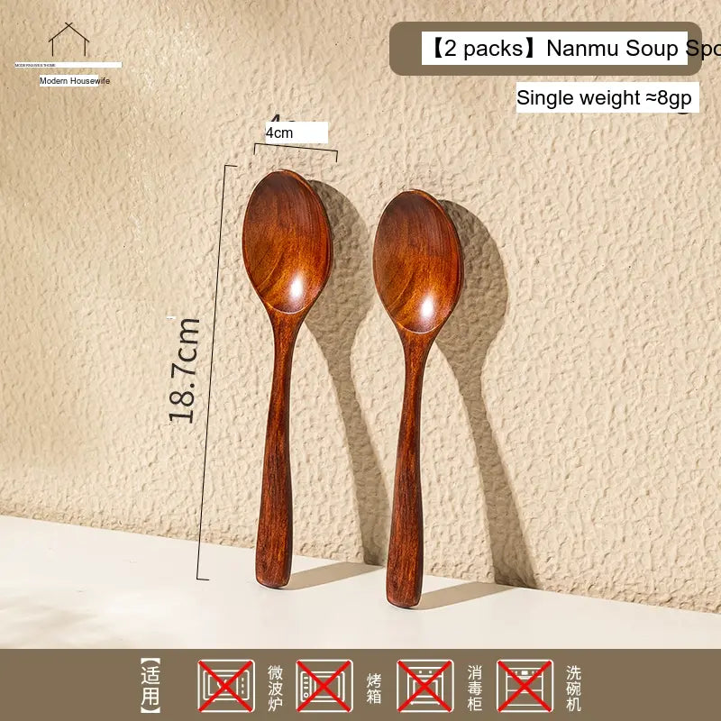 MH Aiko Elegant Natural Wood Chopsticks Set from MH