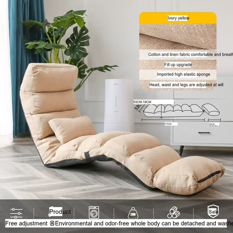 LEDONG Iskander Cozy Portable Pillow for Bedroom from LEDONG