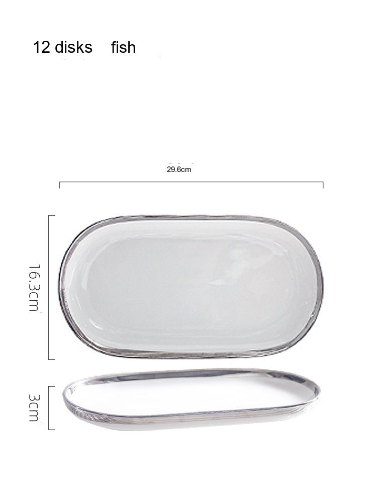 LIVETAI Marcellus Elegant Ceramic Tableware Set from LIVETAI