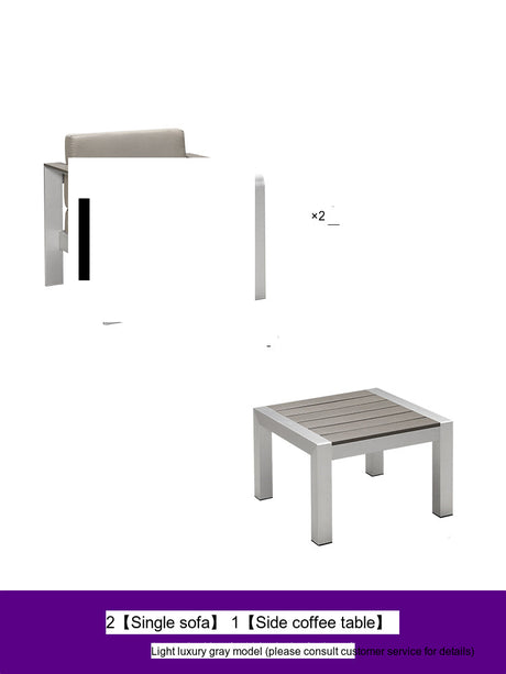 ZIYE Kaohsiung Waterproof Stylish Outdoor Sofa Set from ZIYE