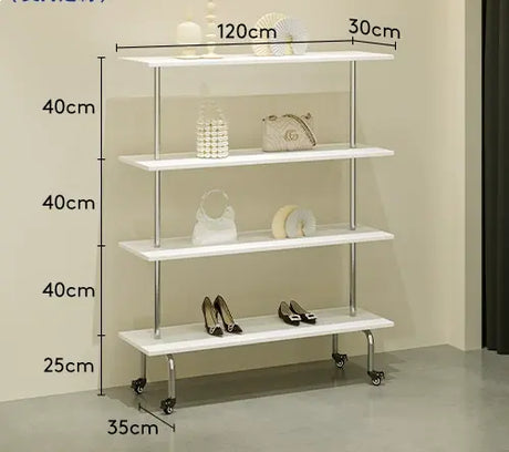 SM Liam Black Shoes and Clothing Stand from SM