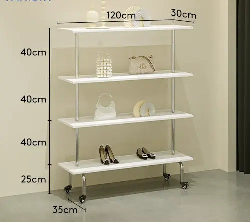 SM Liam Black Shoes and Clothing Stand from SM