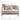 DIME GARDEN Emory Elegant Rattan Sofa Outdoor from DIME GARDEN