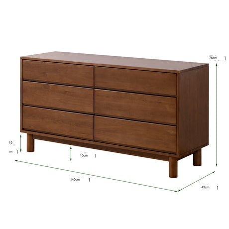 BAIYA SHUNAN Haruki Elegant Solid Wood Storage Cabinet from BAIYA SHUNAN
