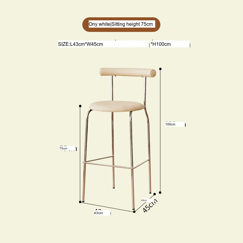 NIYE Solene Modern Chic Luxury High Stool from NIYE
