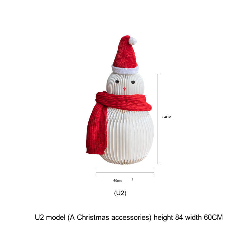 SHIBA Isolde Festive Nordic Outdoor Snowman Decoration from SHIBA