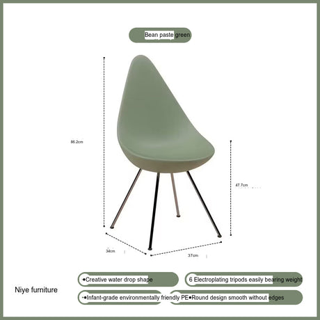 NIYE Isolde Chic Scandinavian Modern Coffee Design High Chair from NIYE