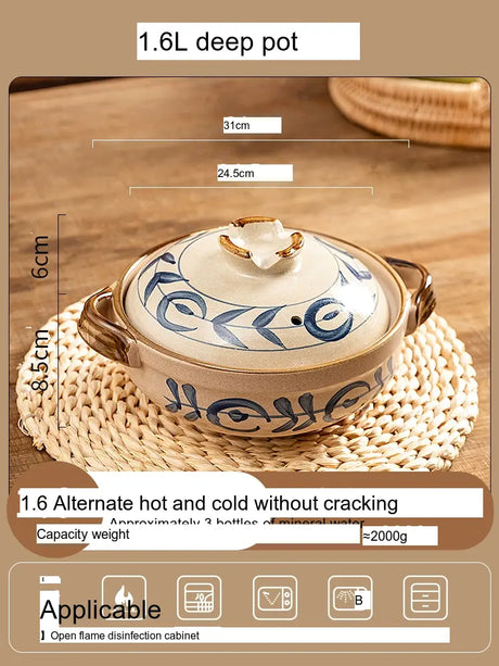 MH Aiko Elegant Durable Casserole Pot from MH