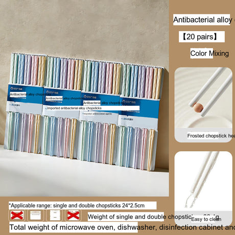 MOSE Antibacterial Metal Chopsticks Set from MOSE