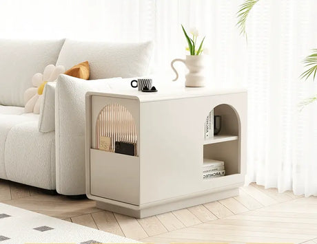 LINYUE Ivy Cream Style Movable Side Table from LINYUE