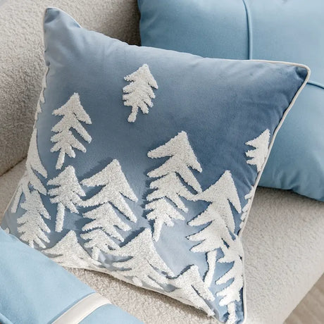 YOULI Astrid Cozy Plush Flowered Pillow Case from YOULI