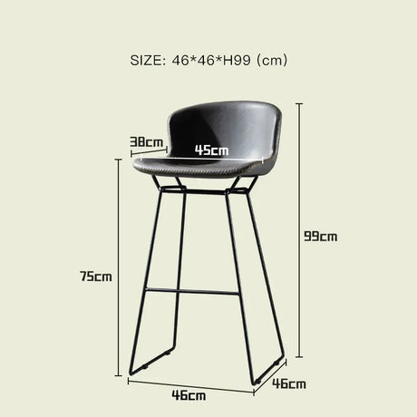 LAZYSPACE Oliver Peak Bar Chair from LAZYSPACE