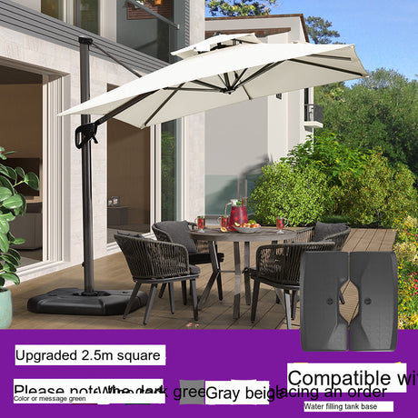 ZIYE Hiroshi Eco-Friendly Solar Street Umbrella from ZIYE