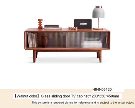GENJI Ishtar Modern Oak Storage Cabinet and Coffee Table Combo. from GENJI