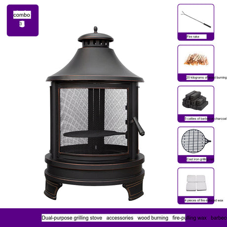ZIYE Kintaro Efficient Charcoal Outdoor Stove from ZIYE