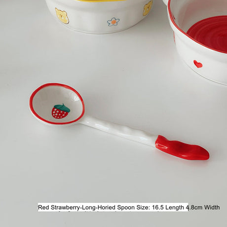 MI XIAOXIAO Haruka Artisan Hand-Painted Spoon Set from MI XIAOXIAO