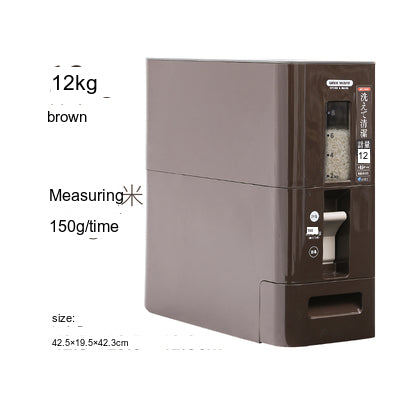 BOER Akihiko Moisture-Proof Insect-Resistant Rice Storage Cylinder from BOER