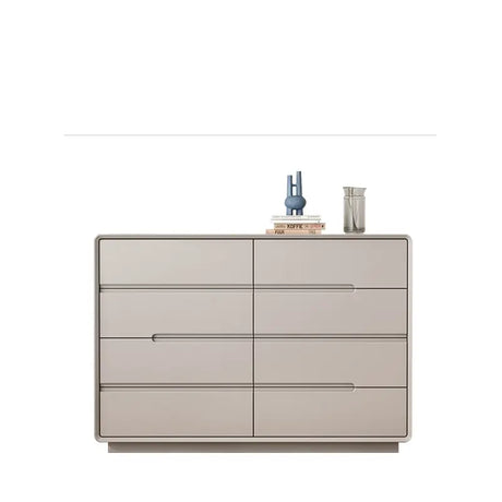 LINYUE Gideon Italian Black Minimalist Multi-Drawer Cabinet from LINYUE
