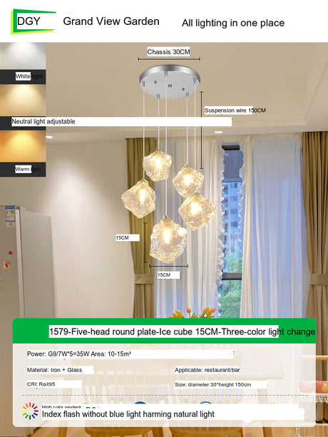 GVG Underwater Effects Ceiling Lamp from Kaiyashi