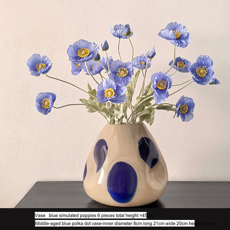 LIVETAI Callidora Elegant Glass Vase Dining Table Centerpiece from LIVETAI