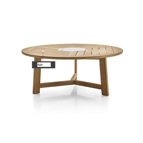 DIME GARDEN Amara Elegant Teak, Rattan Outdoor Table Set from DIME GARDEN