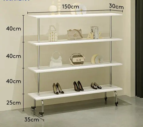 SM Liam Black Shoes and Clothing Stand from SM