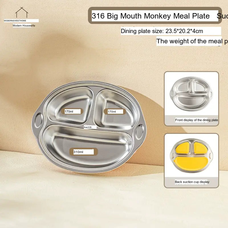 MH Isabella Eco-Friendly Durable Childrens Dinner Plate from MH