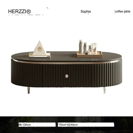 HERZZI Montpelier Elegant Medieval Black Wood Living Room Set from HERZZI