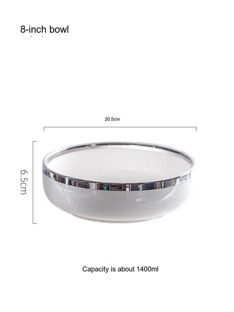 LIVETAI Marcellus Elegant Ceramic Tableware Set from LIVETAI