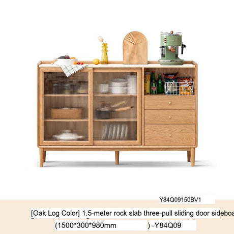 GENJI Hiroshi Sleek Wooden Storage Kitchen Cabinet from GENJI