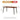 WEIMEI Lira Elegant Vintage Design Dining Table Set from WEIMEI