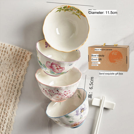 MOSE Twelve Flower Rice Bowl from MOSE