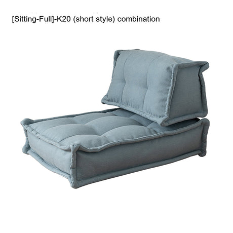 PULI Akihiro Premium Leather Cushioned Futon from PULI