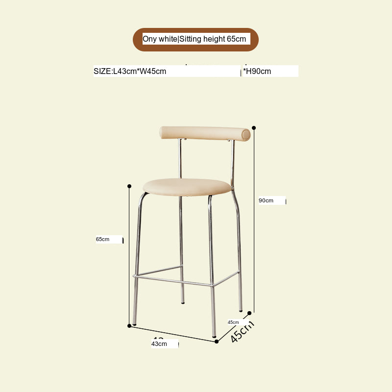 NIYE Solene Modern Chic Luxury High Stool from NIYE