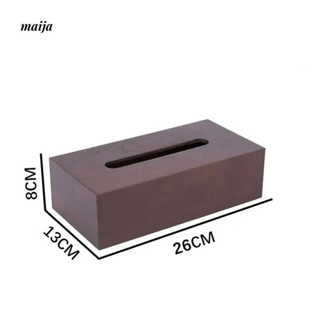 MUSN Elegant Wooden Tissue Box from MUSN